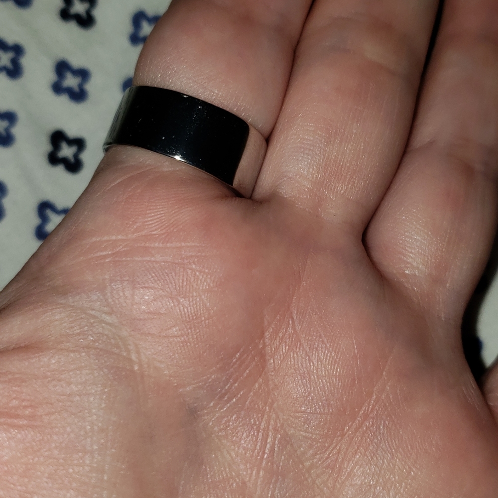 Crystal and silver ring - Picture 4 of 4